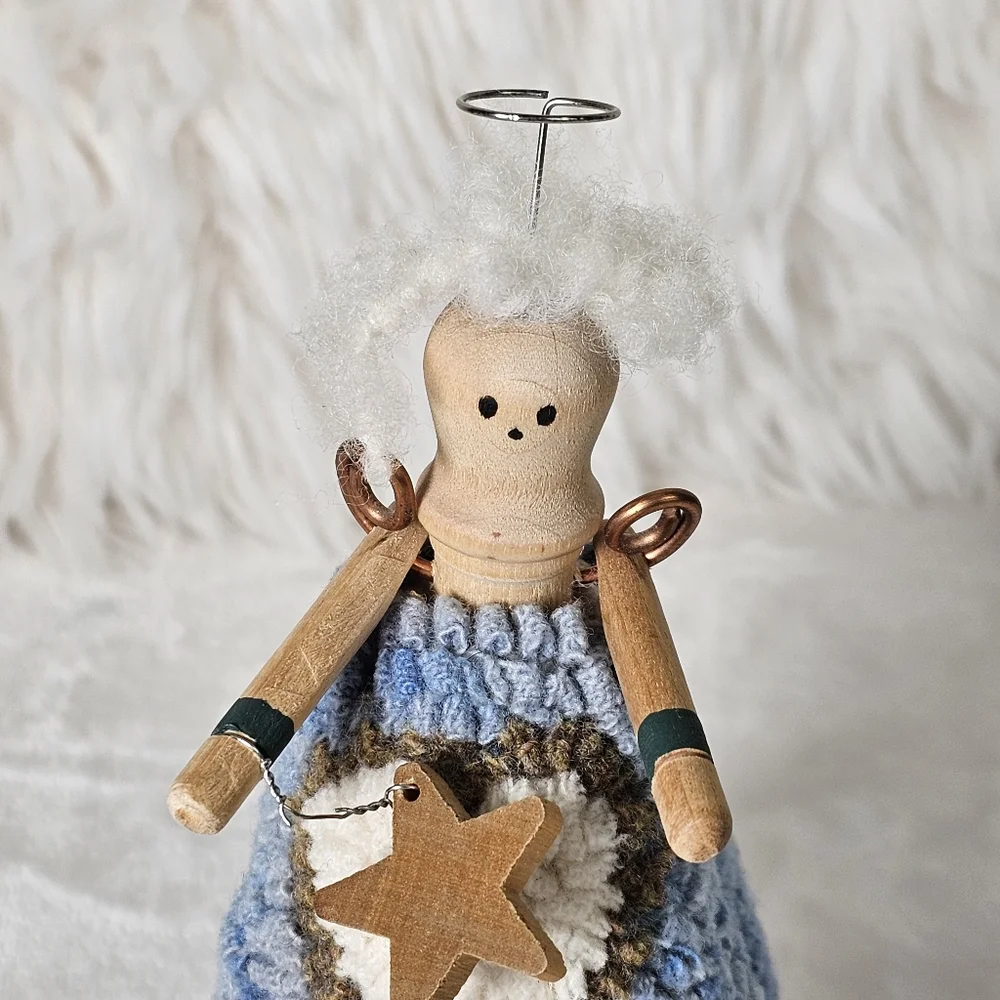 Vintage Holiday Ornament Angel - Picture 2 of 12